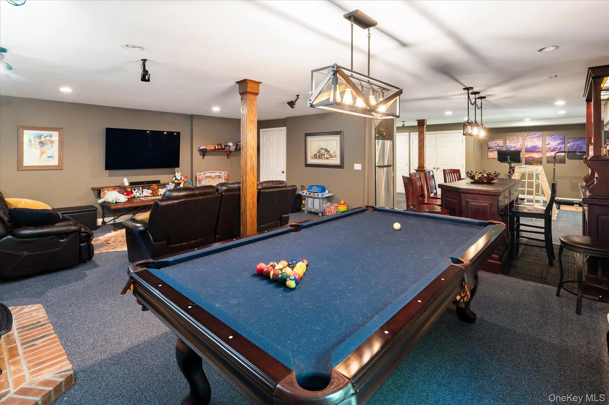 Rec Room with Pool Table Rec Room with Pool Table