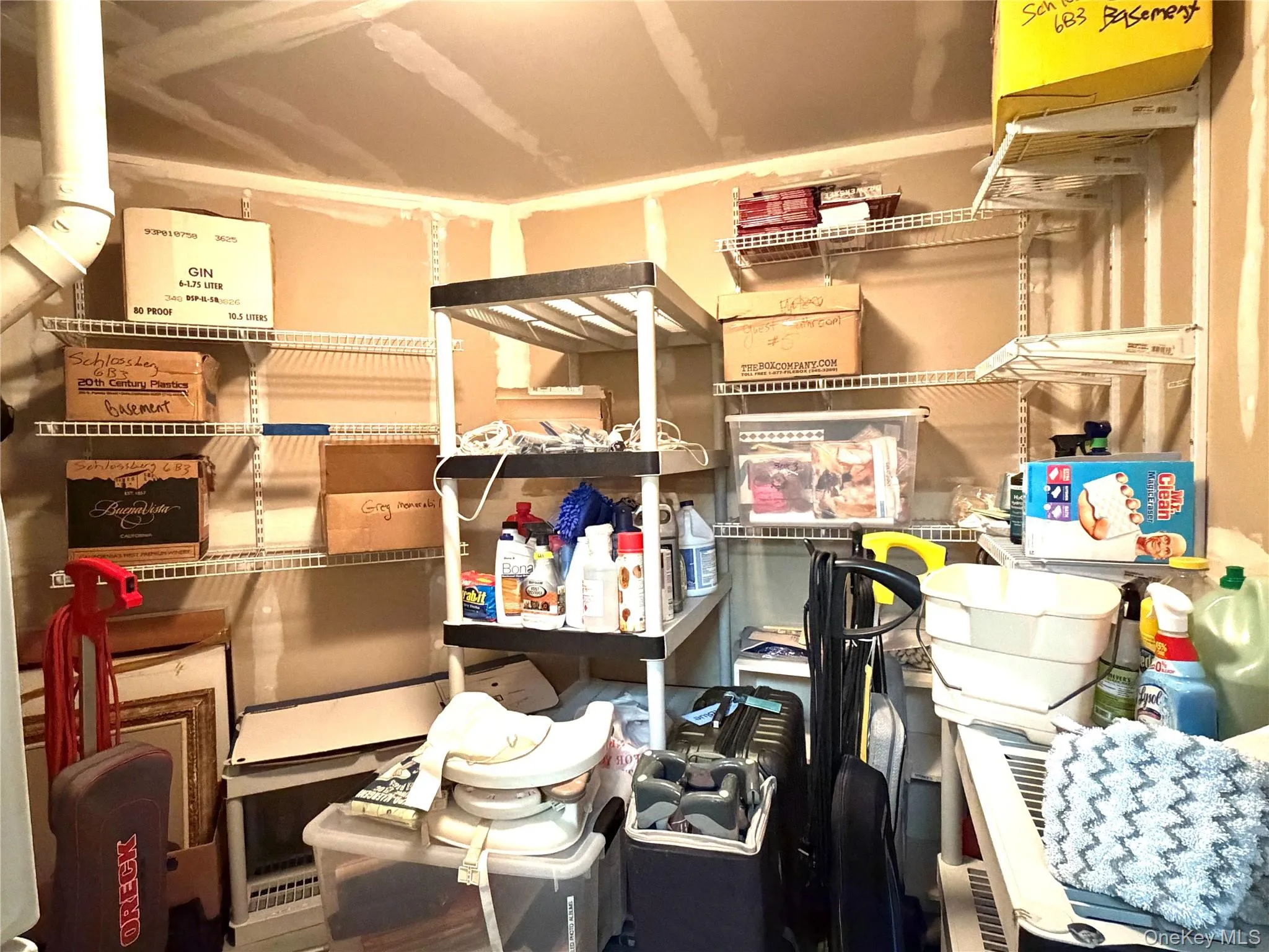 Large storage room off laundry room Large storage room off laundry room