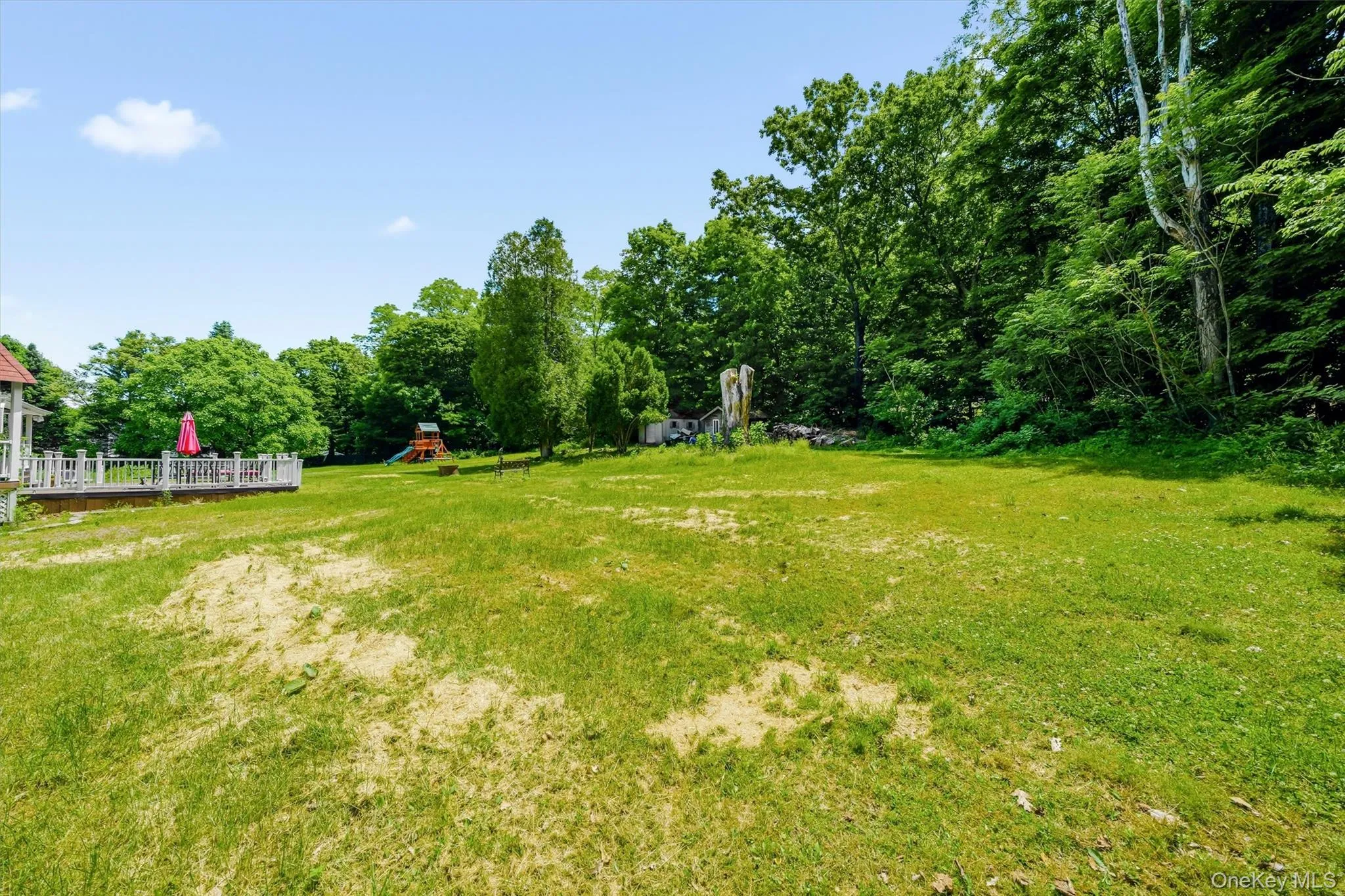 Over an acre of serene, peaceful property Over an acre of serene, peaceful property