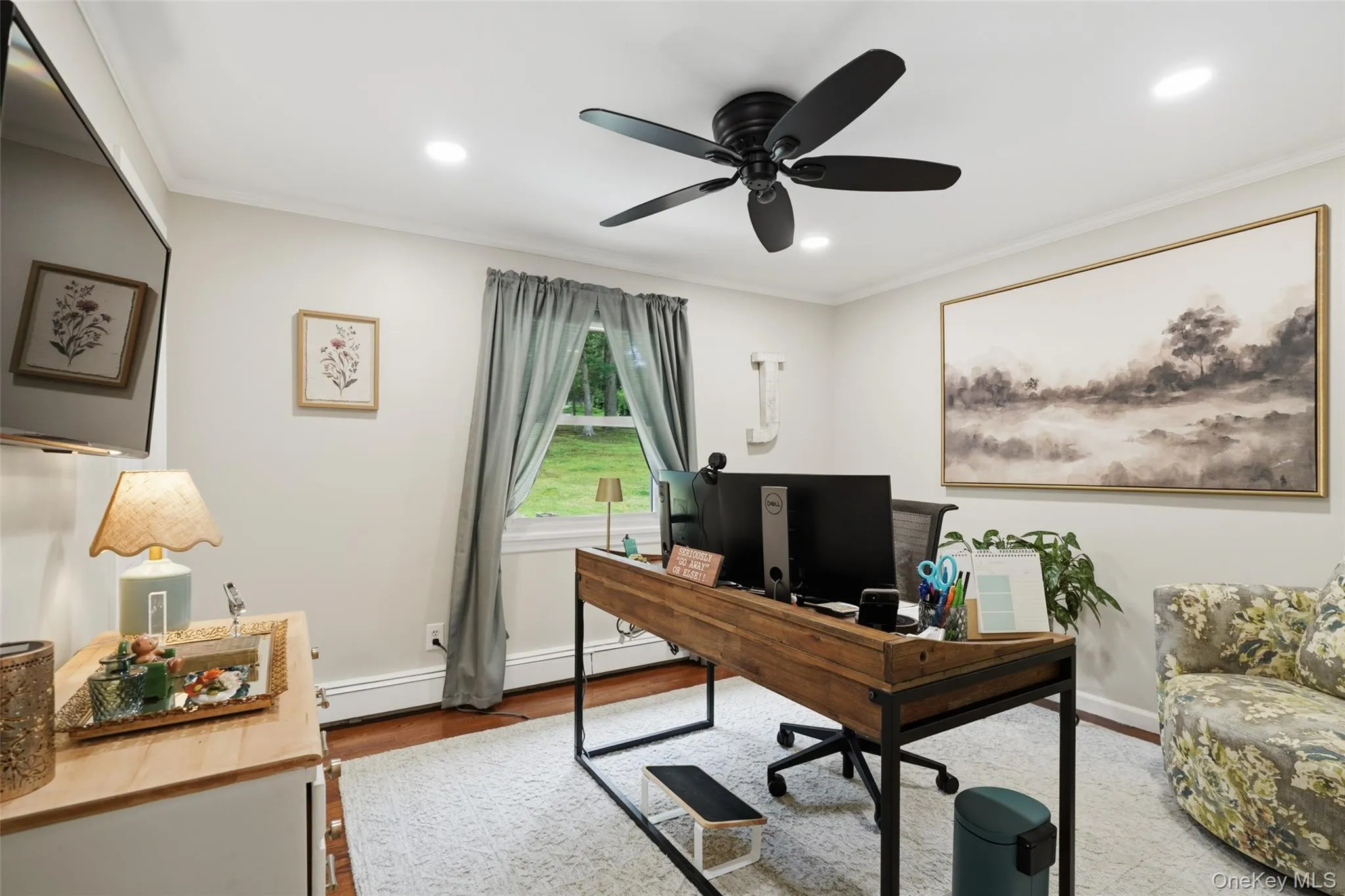 Third bedroom, currently being used as an office Third bedroom, currently being used as an office