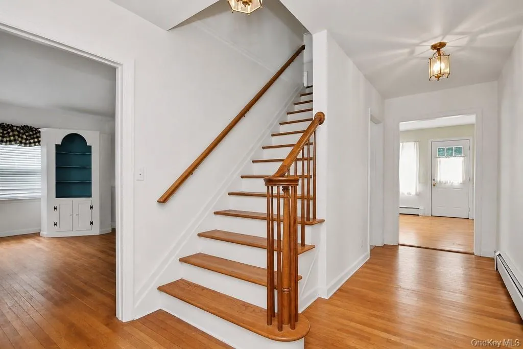 Entrance showing access to dining room Entrance showing access to dining room