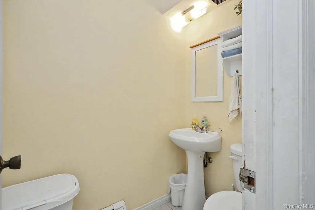Half bath off kitchen Half bath off kitchen
