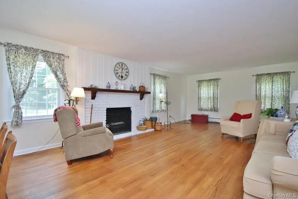 Living room has room for a home office Living room has room for a home office