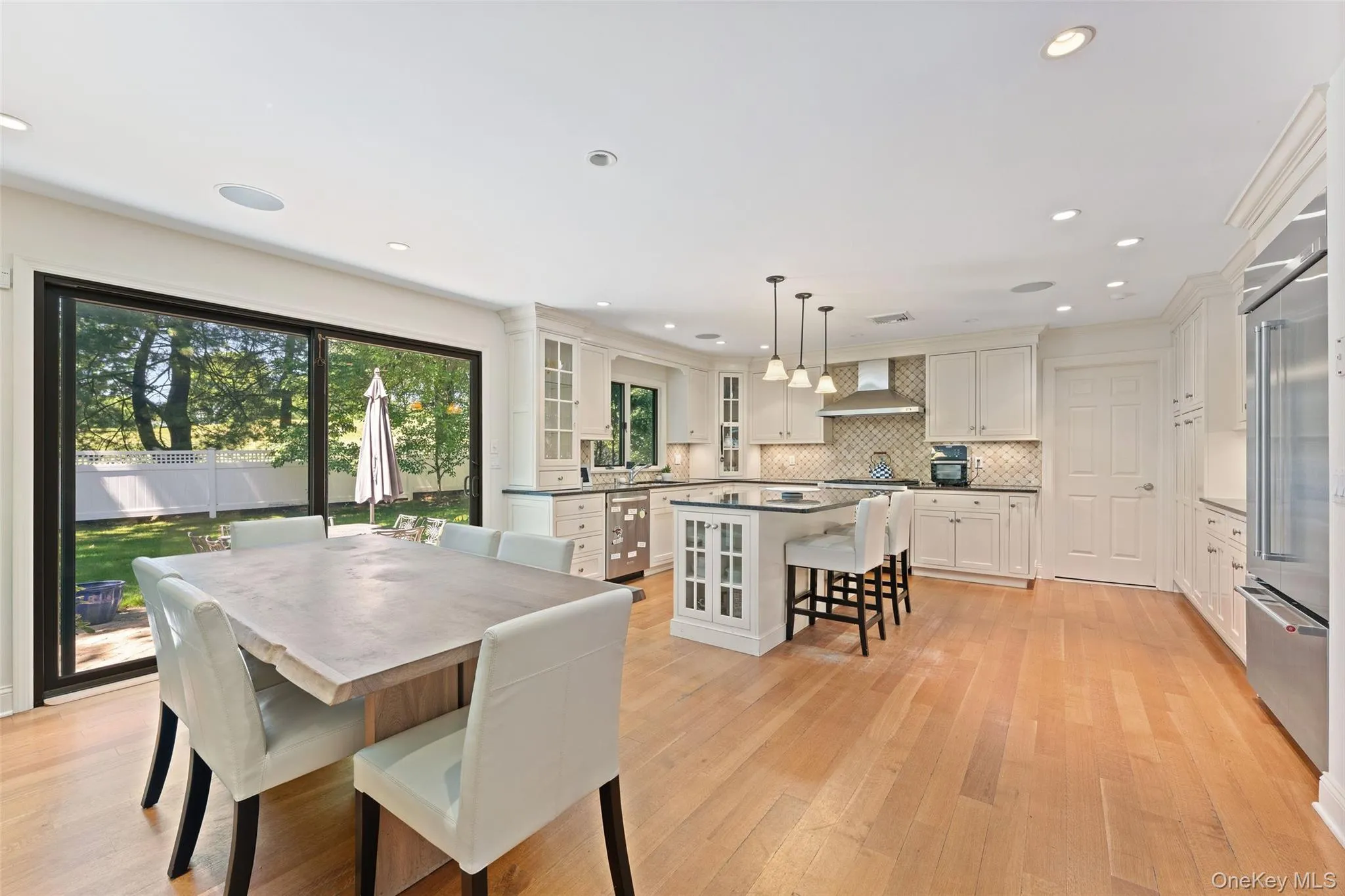 Eat in kitchen with ample room for a large table Eat in kitchen with ample room for a large table
