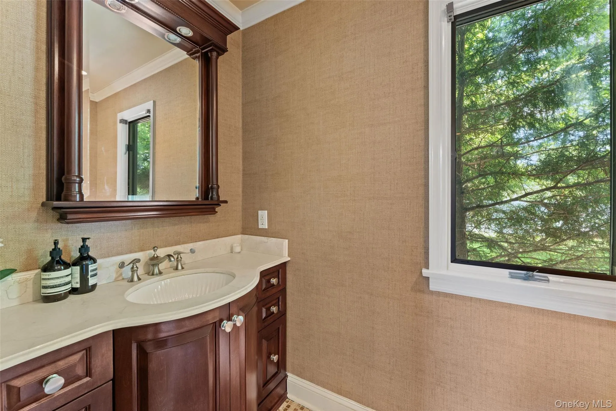 Main floor powder room Main floor powder room