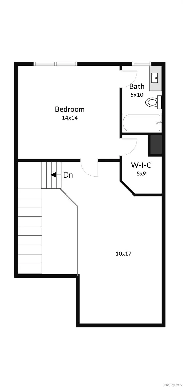 Second floor plan. Second floor plan.
