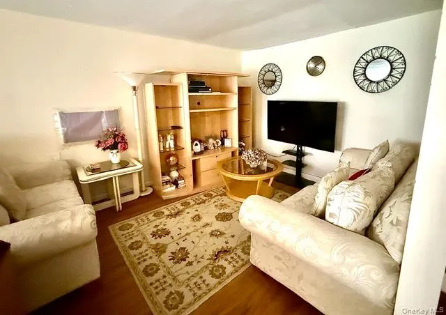 Living room section of large open living/dining area Living room section of large open living/dining area