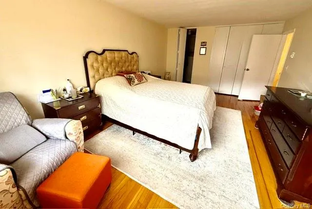 Primary bdrm with walk-in closet & also standard double closet Primary bdrm with walk-in closet & also standard double closet