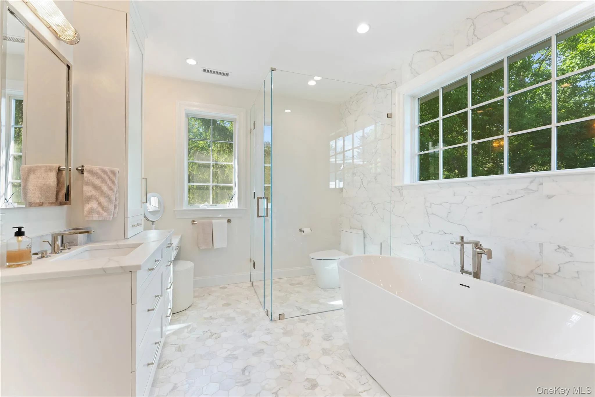 Primary bathroom Primary bathroom