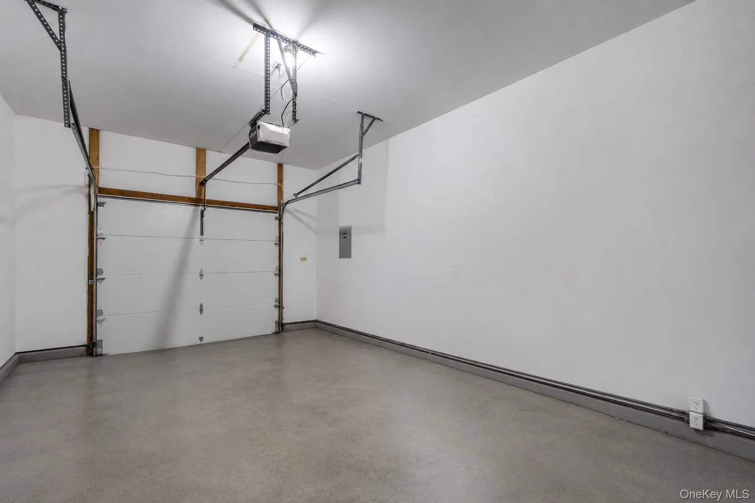 One car garage with window opener for easy access One car garage with window opener for easy access