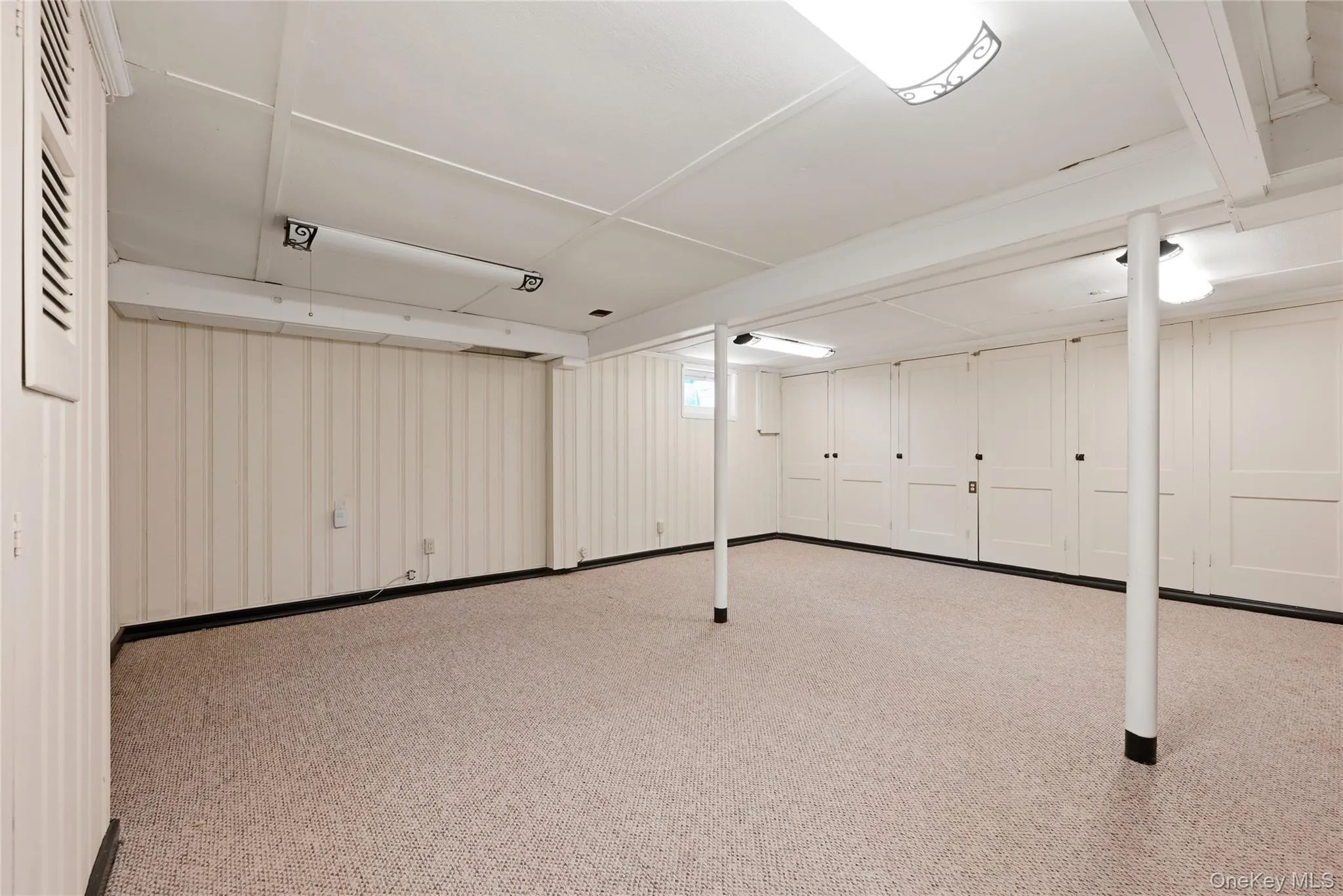 Large finished basement Large finished basement