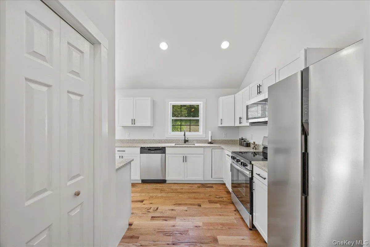 Convenient pantry within the kitchen space. Convenient pantry within the kitchen space.