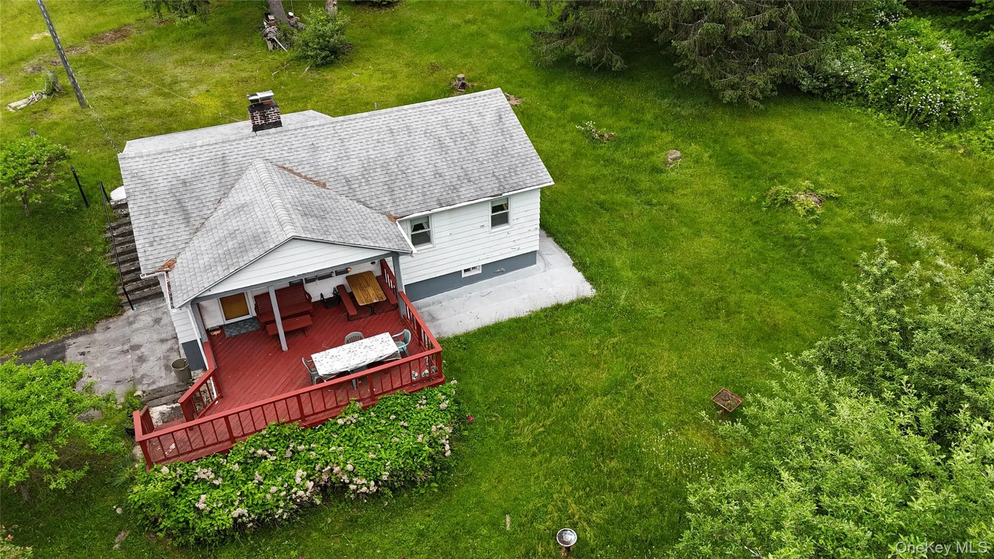 Overhead of house Overhead of house