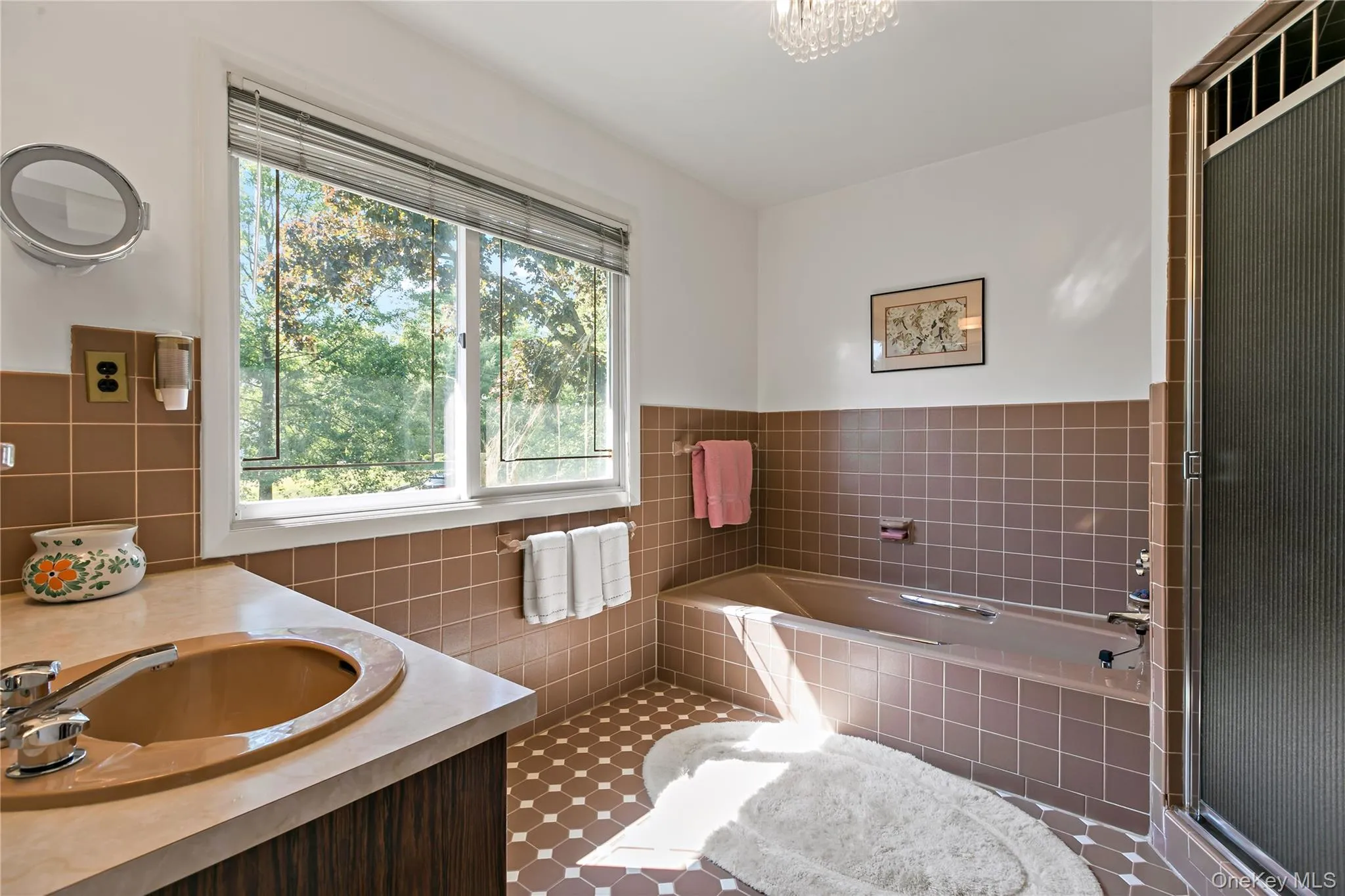 Primary Bathroom with tub and walk in shower Primary Bathroom with tub and walk in shower