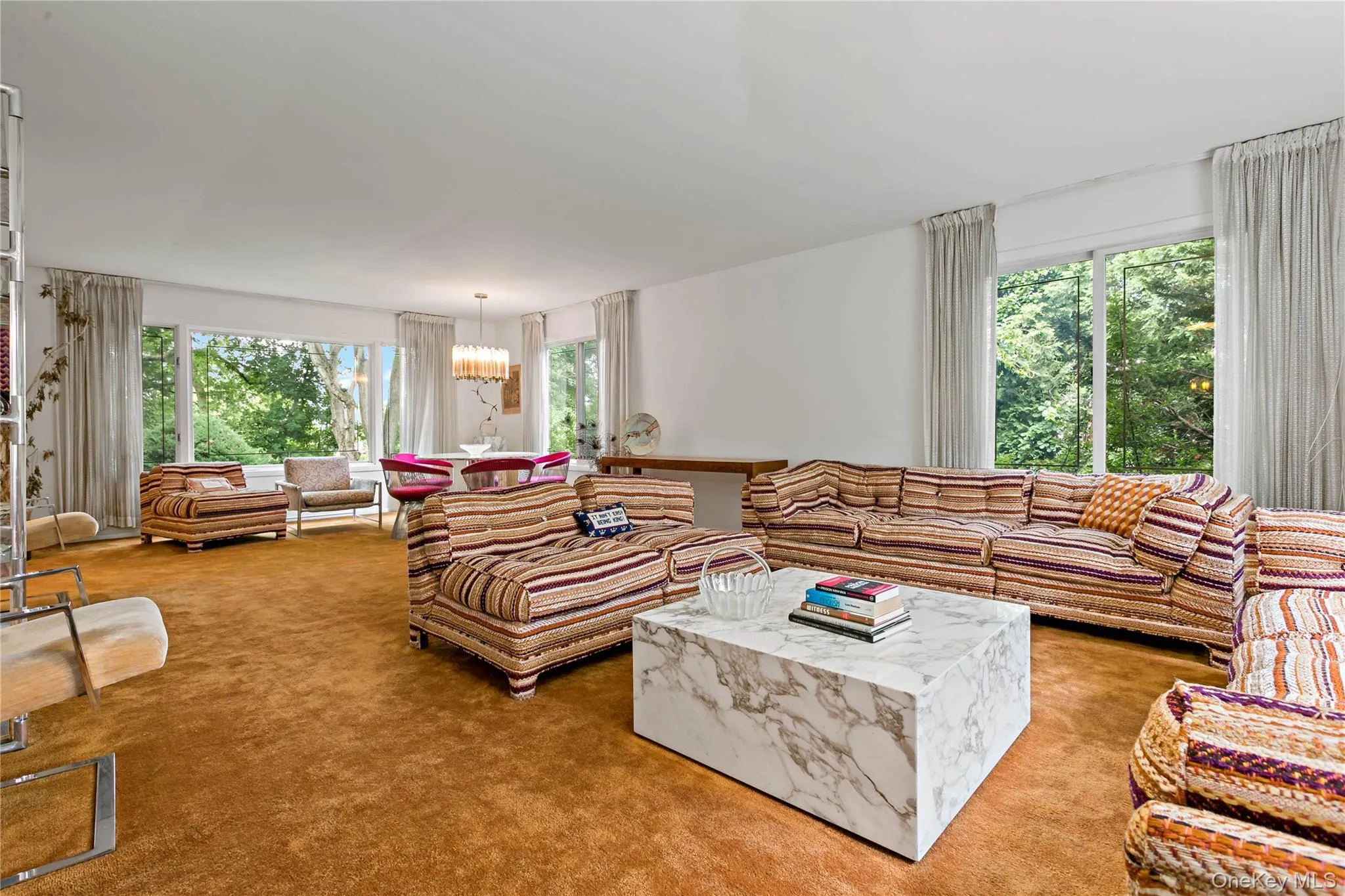 Another view of the expansive living room Another view of the expansive living room