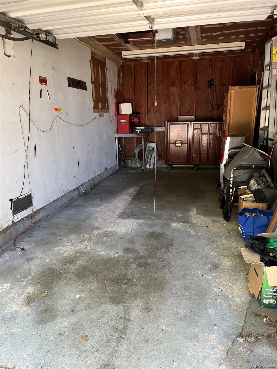 Single car attached garage Single car attached garage