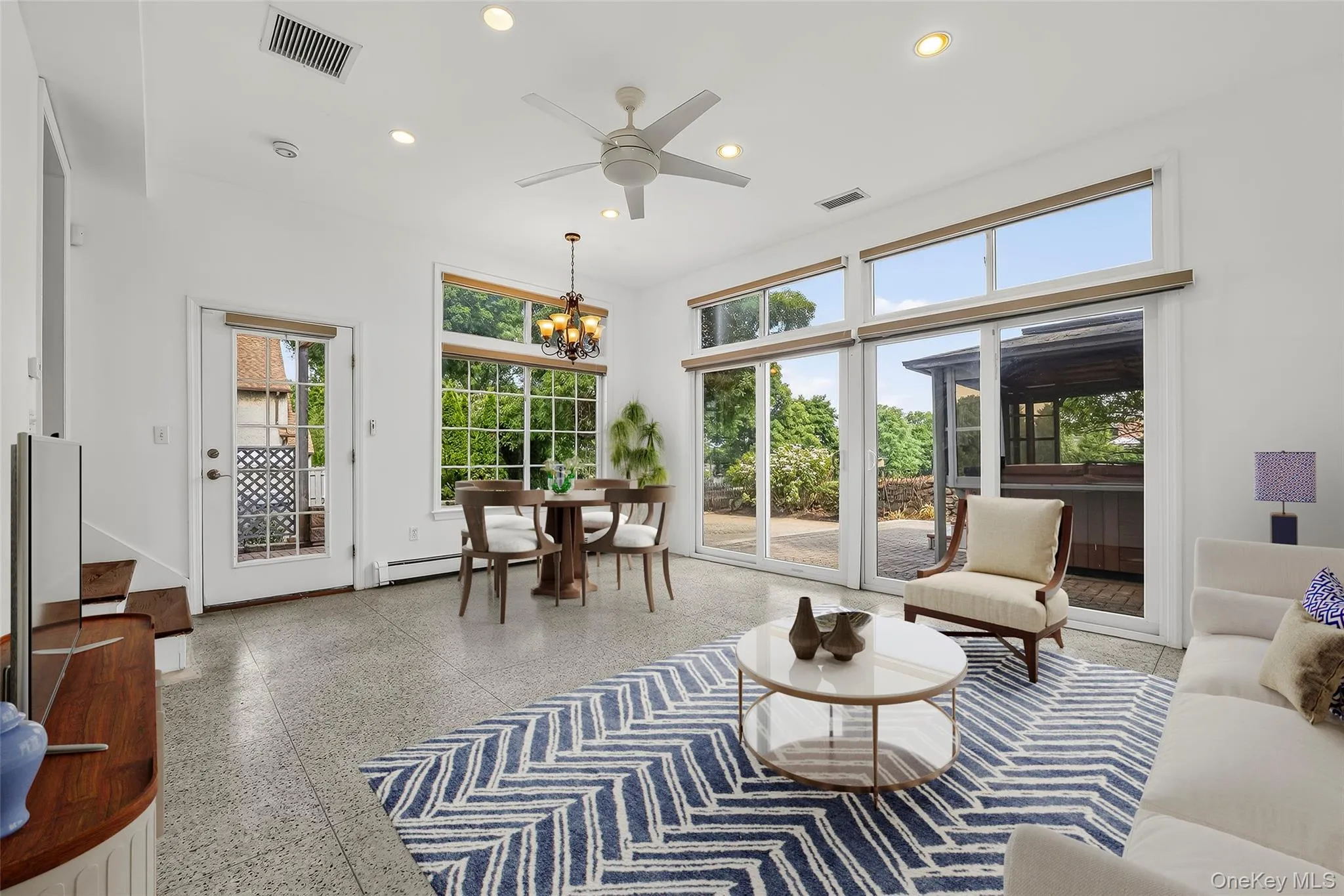 Virtually staged. Multi-purpose room. Dining area and family room. Virtually staged. Multi-purpose room. Dining area and family room.