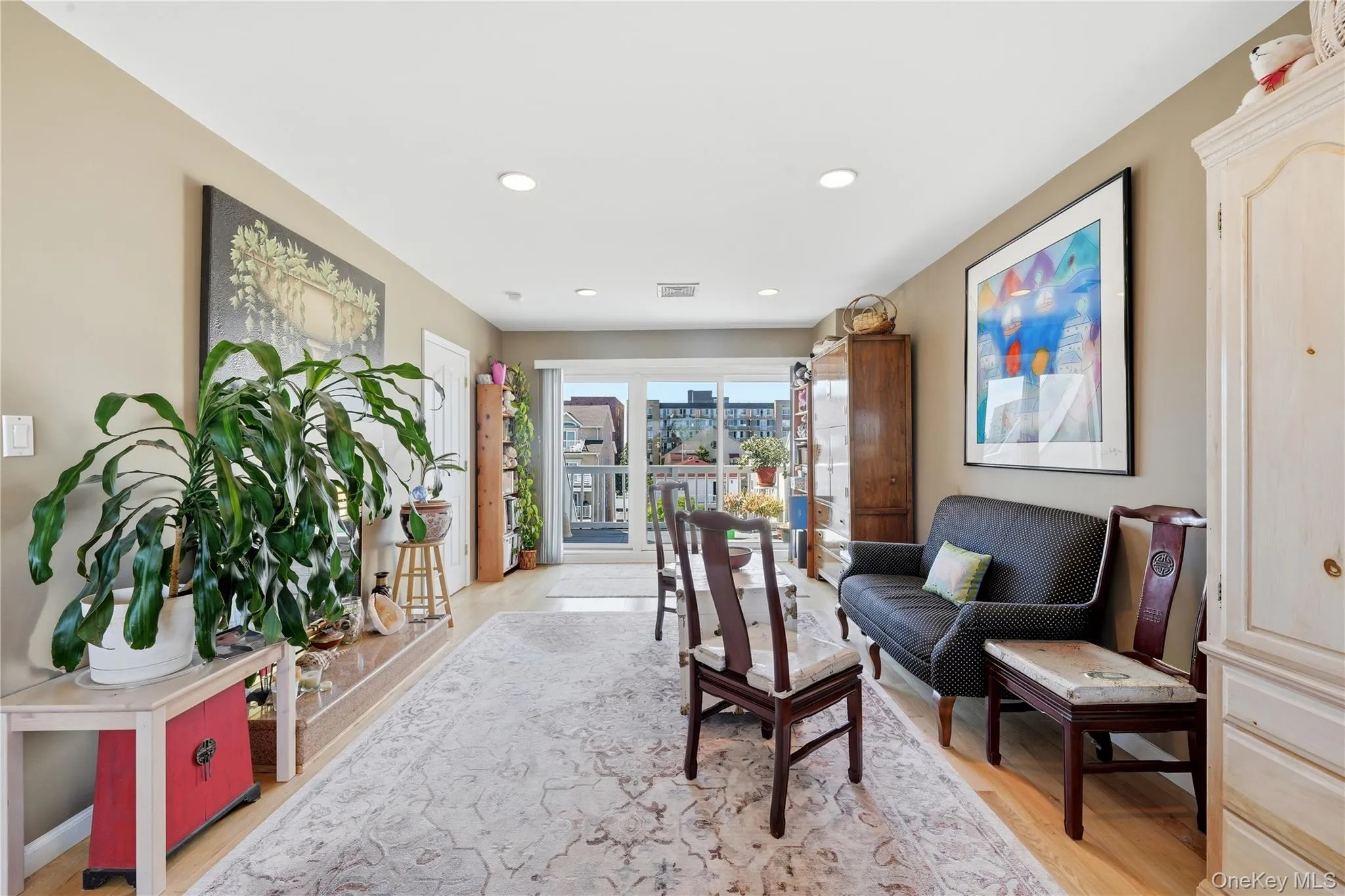 2nd Floor Master Bedroom with hardwood floors, recessed lighting, gas fireplace, and access to two private terraces 2nd Floor Master Bedroom with hardwood floors, recessed lighting, gas fireplace, and access to two private terraces