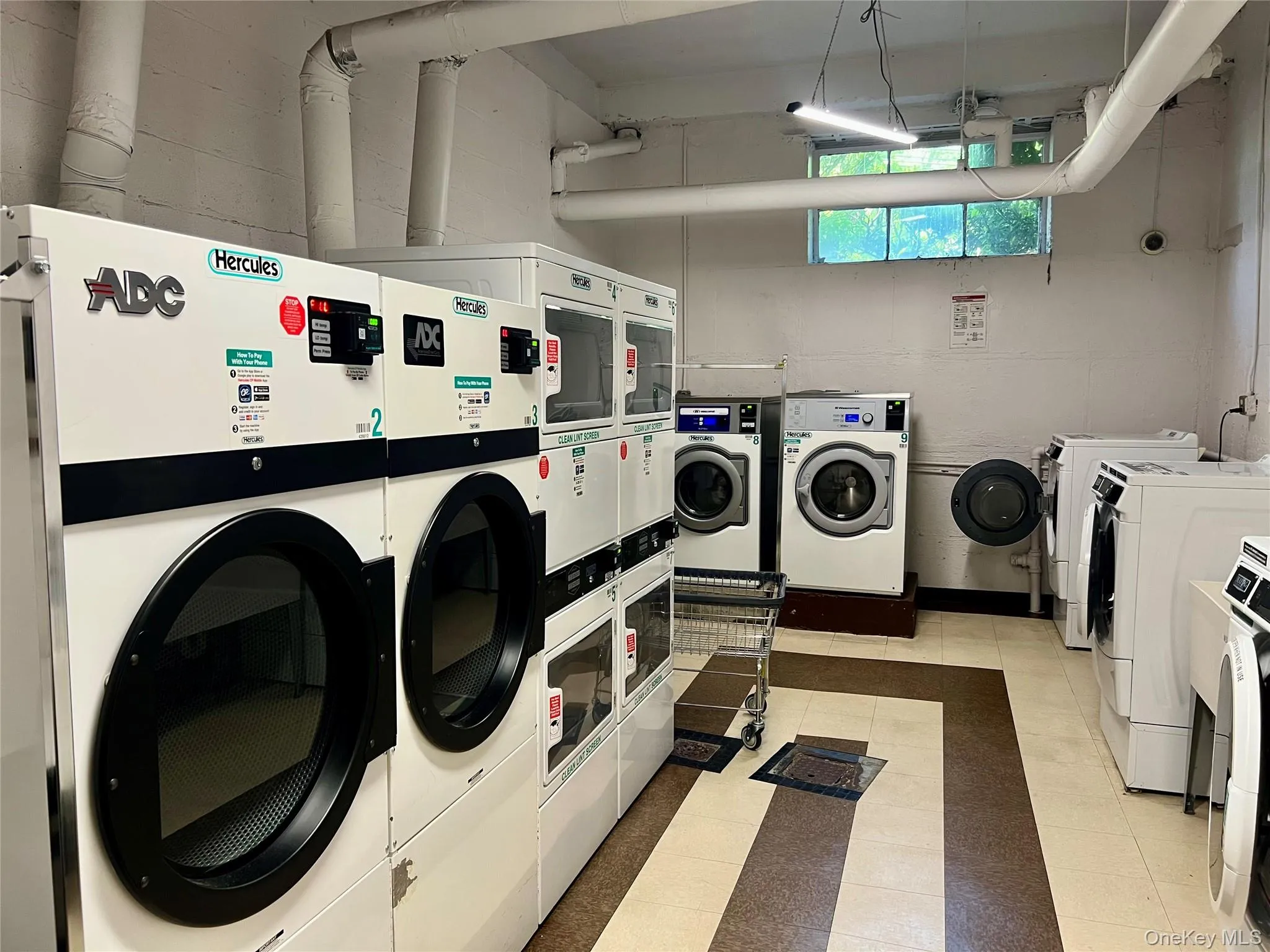 Shared Laundry on lower level - new machines Shared Laundry on lower level - new machines