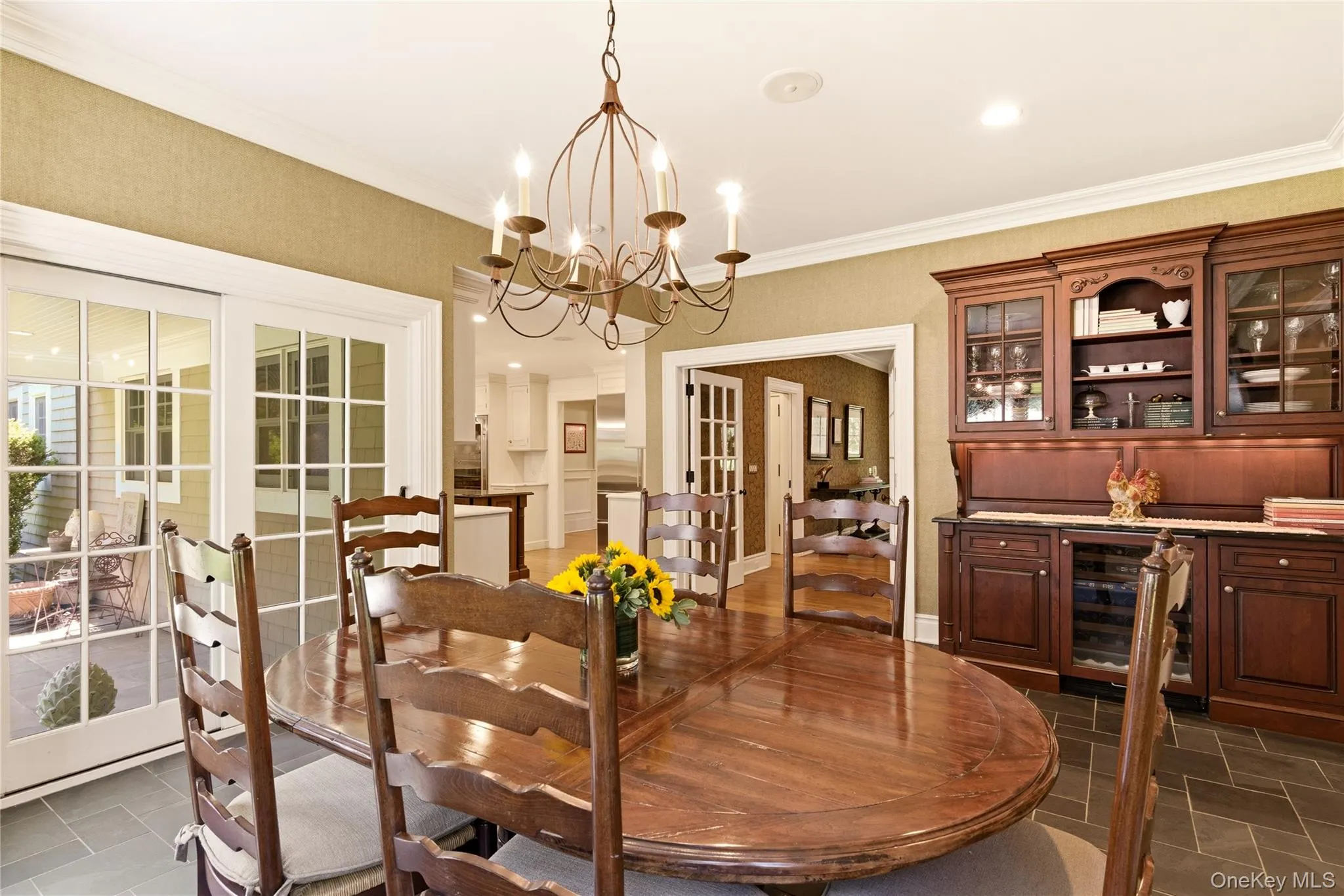 Breakfast Room open to Den Breakfast Room open to Den