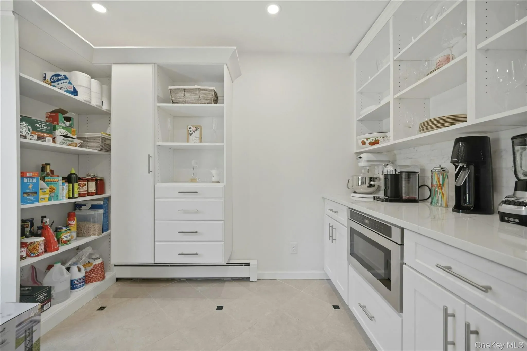 Pantry Room with Built In's and Dedicated Espresso Bar Pantry Room with Built In's and Dedicated Espresso Bar