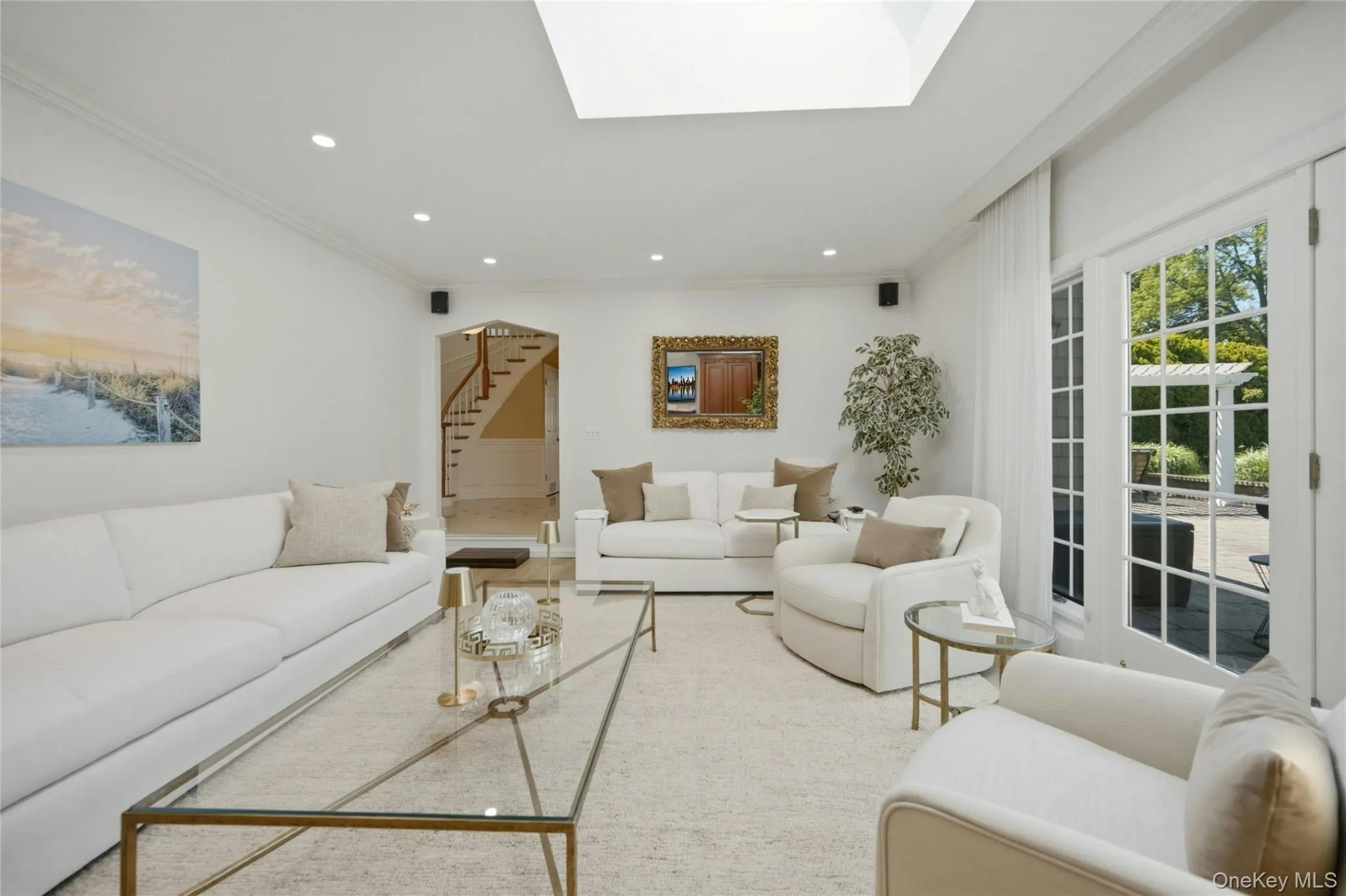 Family Room with Recessed Lighting Family Room with Recessed Lighting