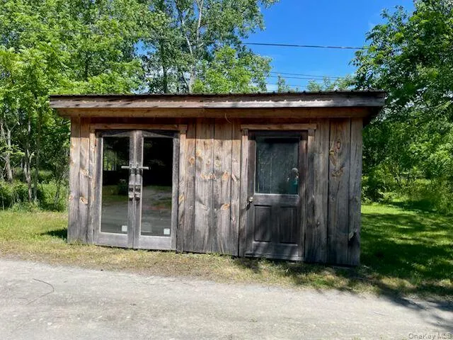 Storage shed for equipment Storage shed for equipment
