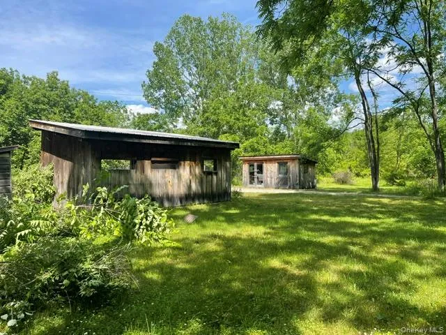 Storage shed and wood shed Storage shed and wood shed