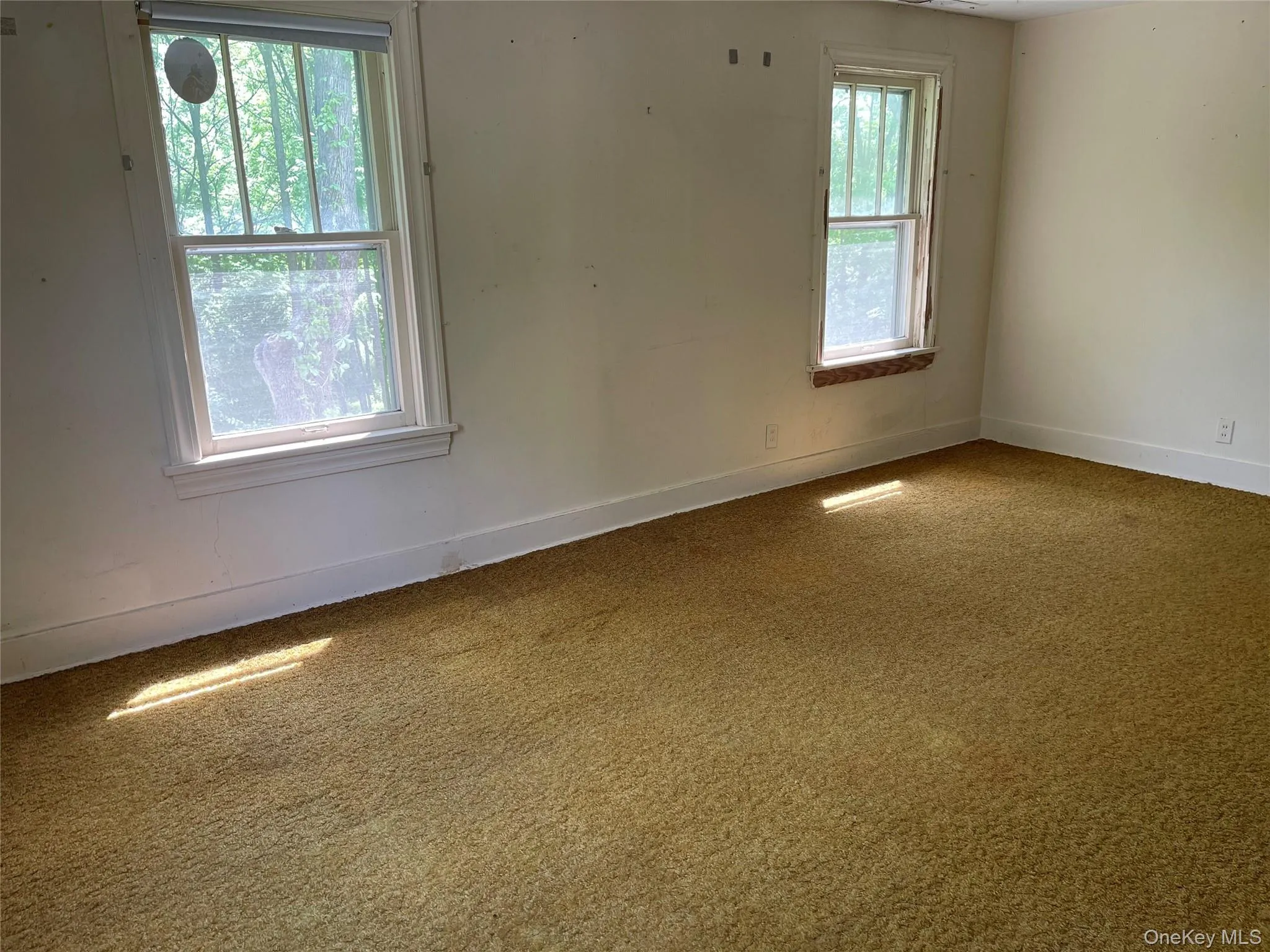 There are wood floors beneath the carpeting There are wood floors beneath the carpeting