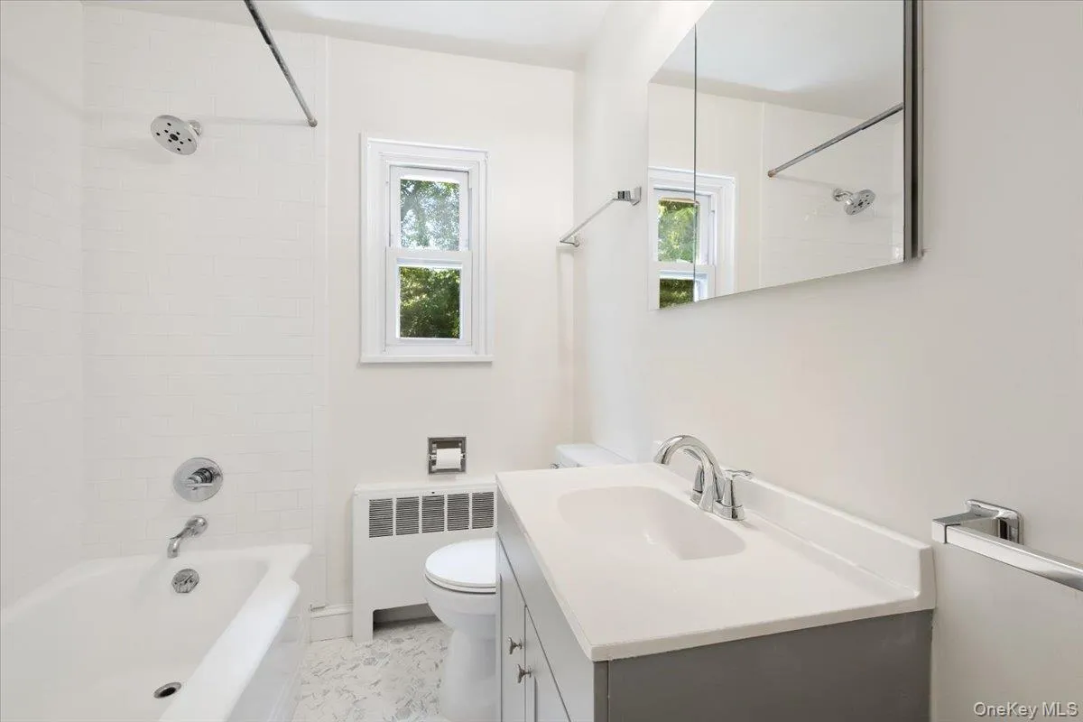 Hall bath has recently been renovated. Hall bath has recently been renovated.