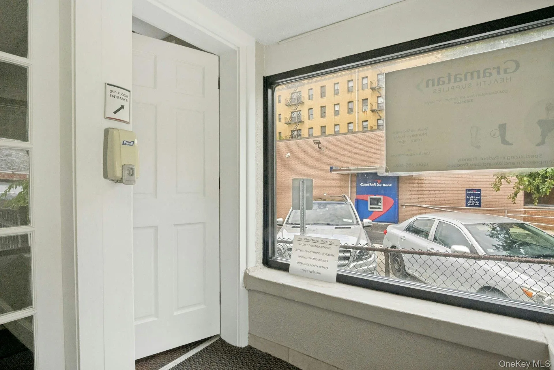 Front Entrance Vestibule Door to 2nd Floor Staircase Front Entrance Vestibule Door to 2nd Floor Staircase