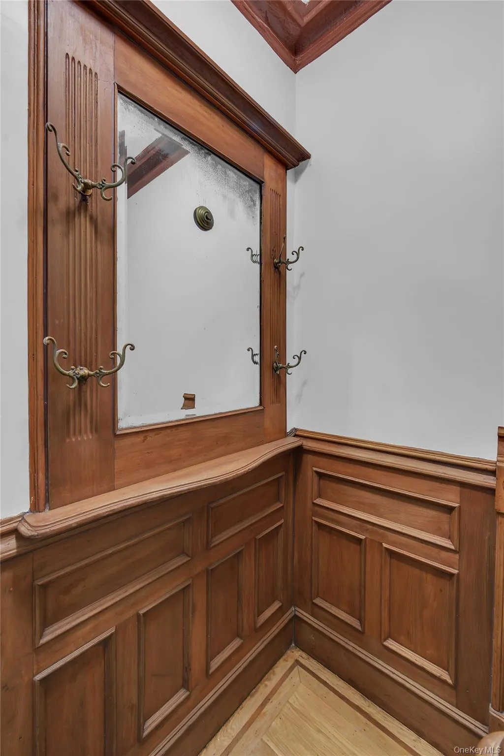 Original details - coat and hat rack Original details - coat and hat rack