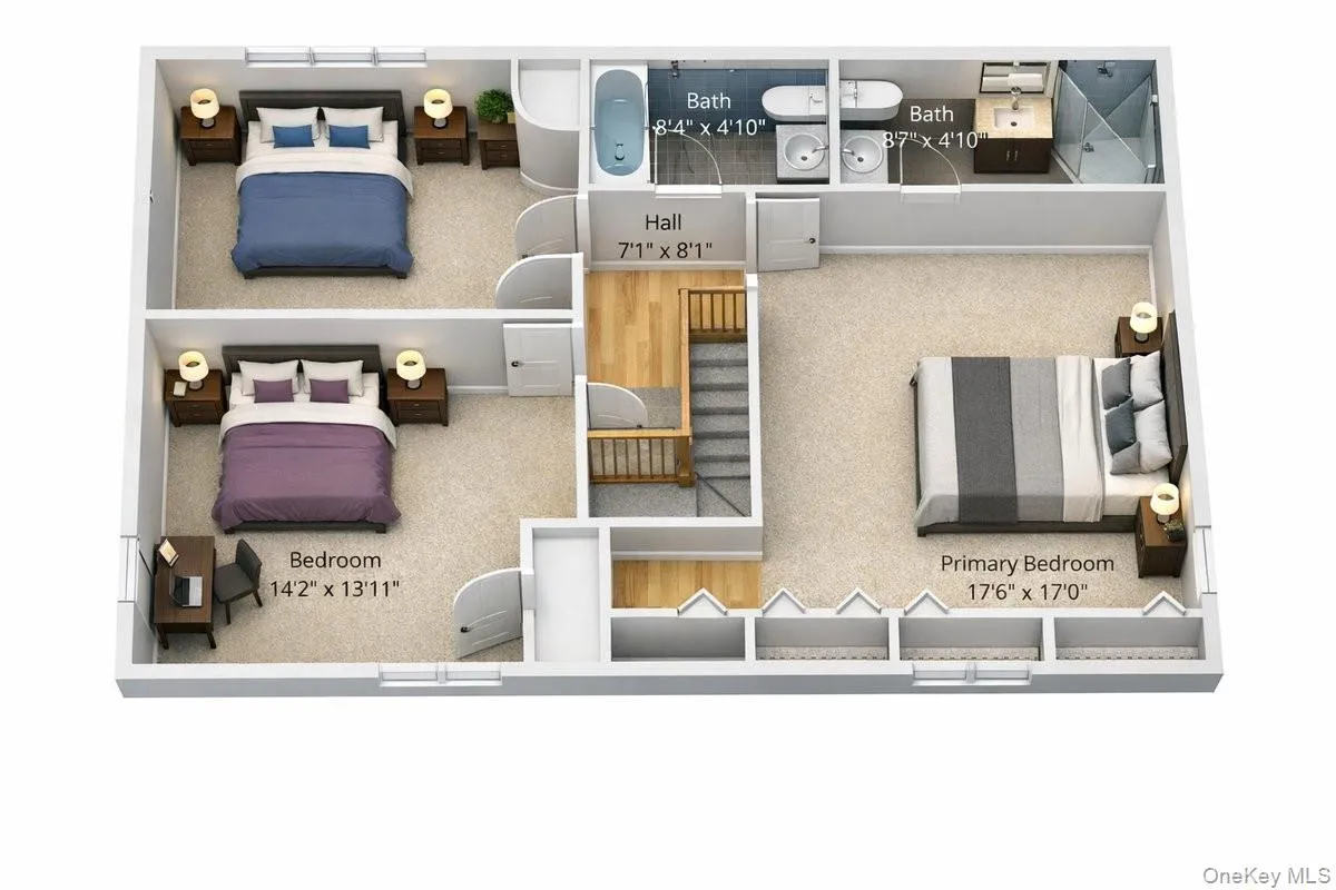 Second floor layout Second floor layout