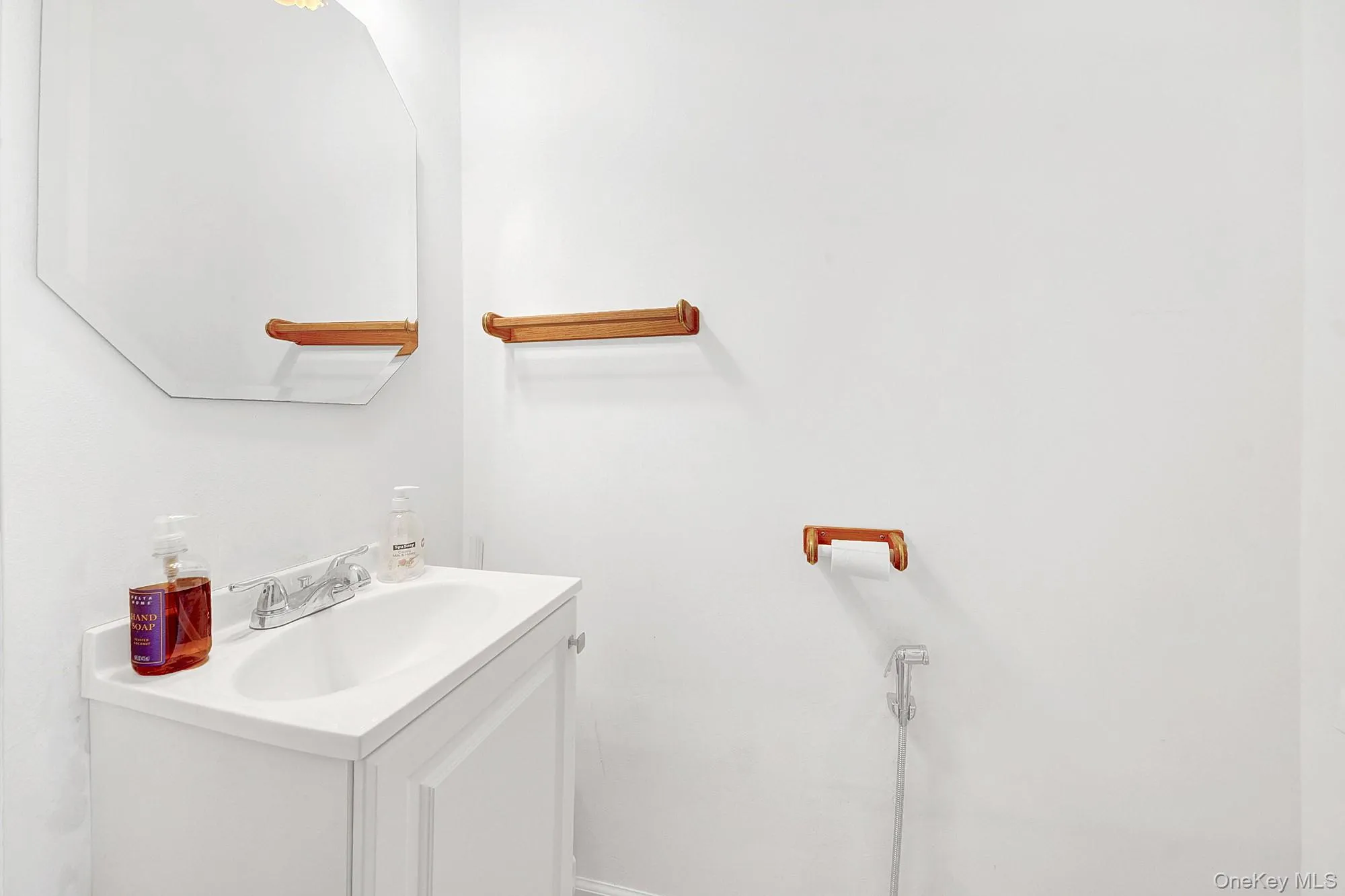 Powder room on main floor Powder room on main floor