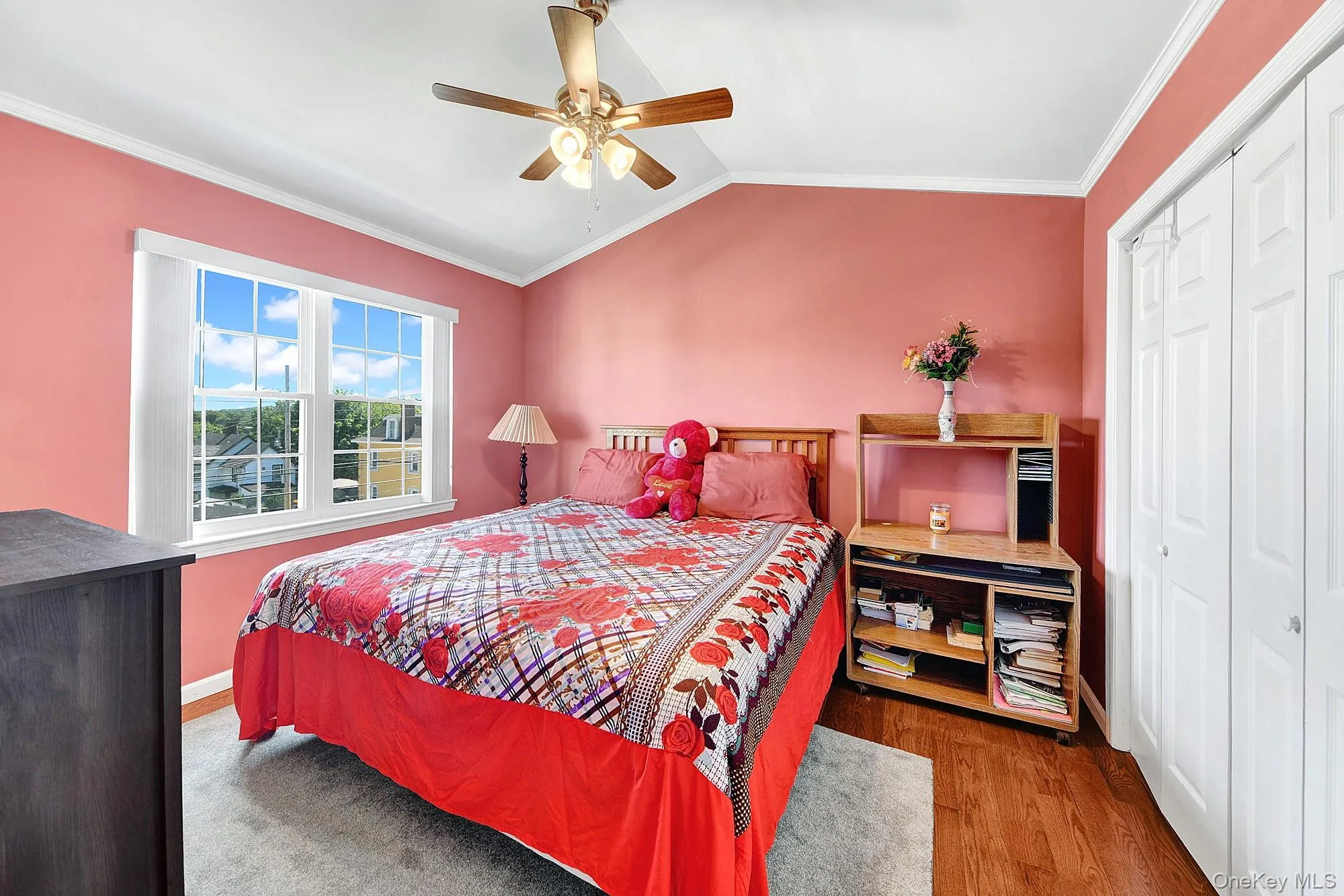Large second bedroom with high ceilings, big windows and hardwood floors Large second bedroom with high ceilings, big windows and hardwood floors