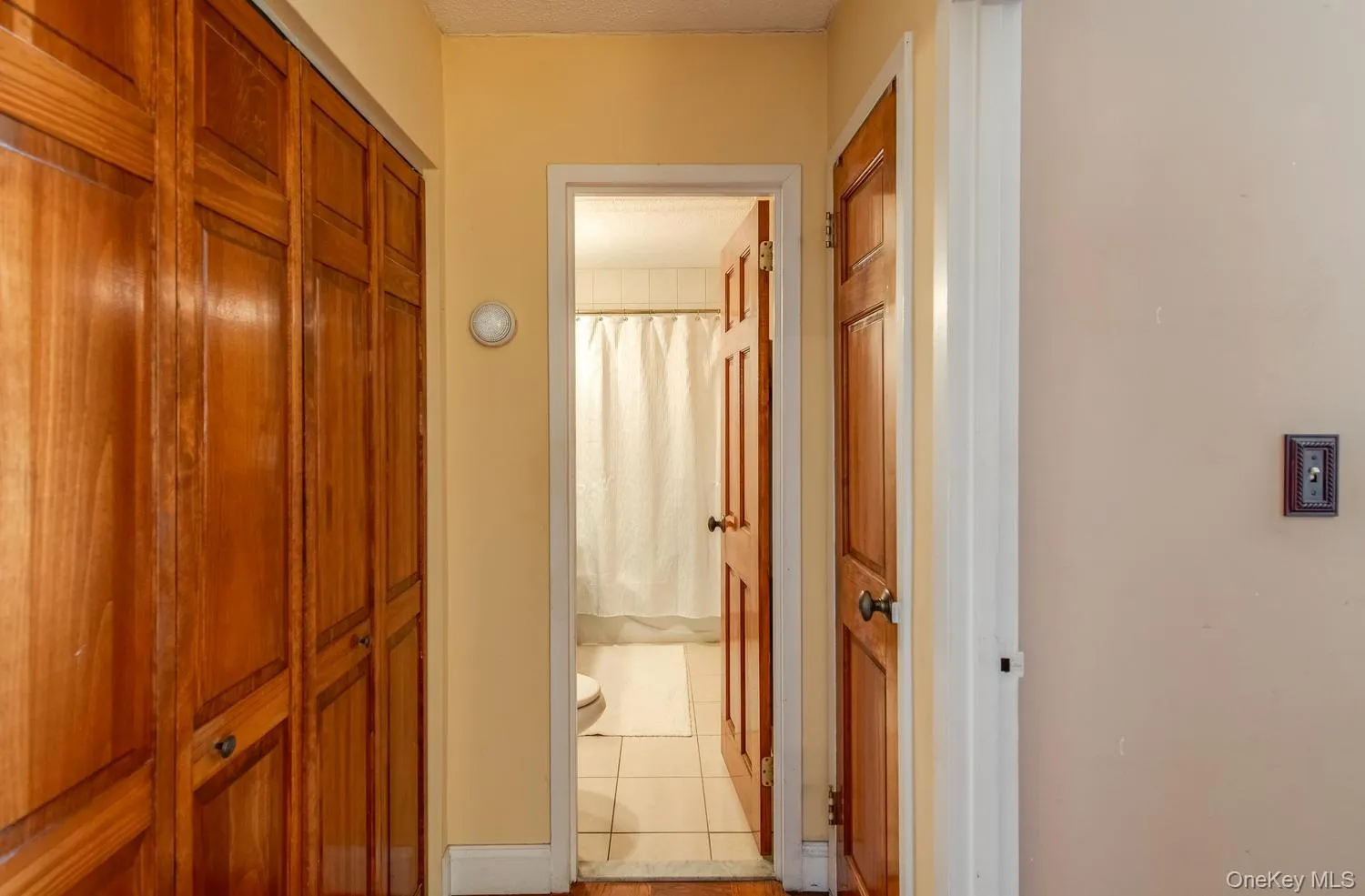 Great closet space along the hallway Great closet space along the hallway