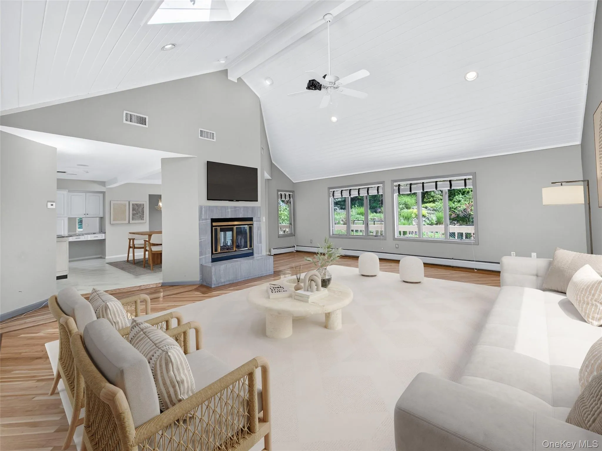 Virtually Staged Great Room Virtually Staged Great Room