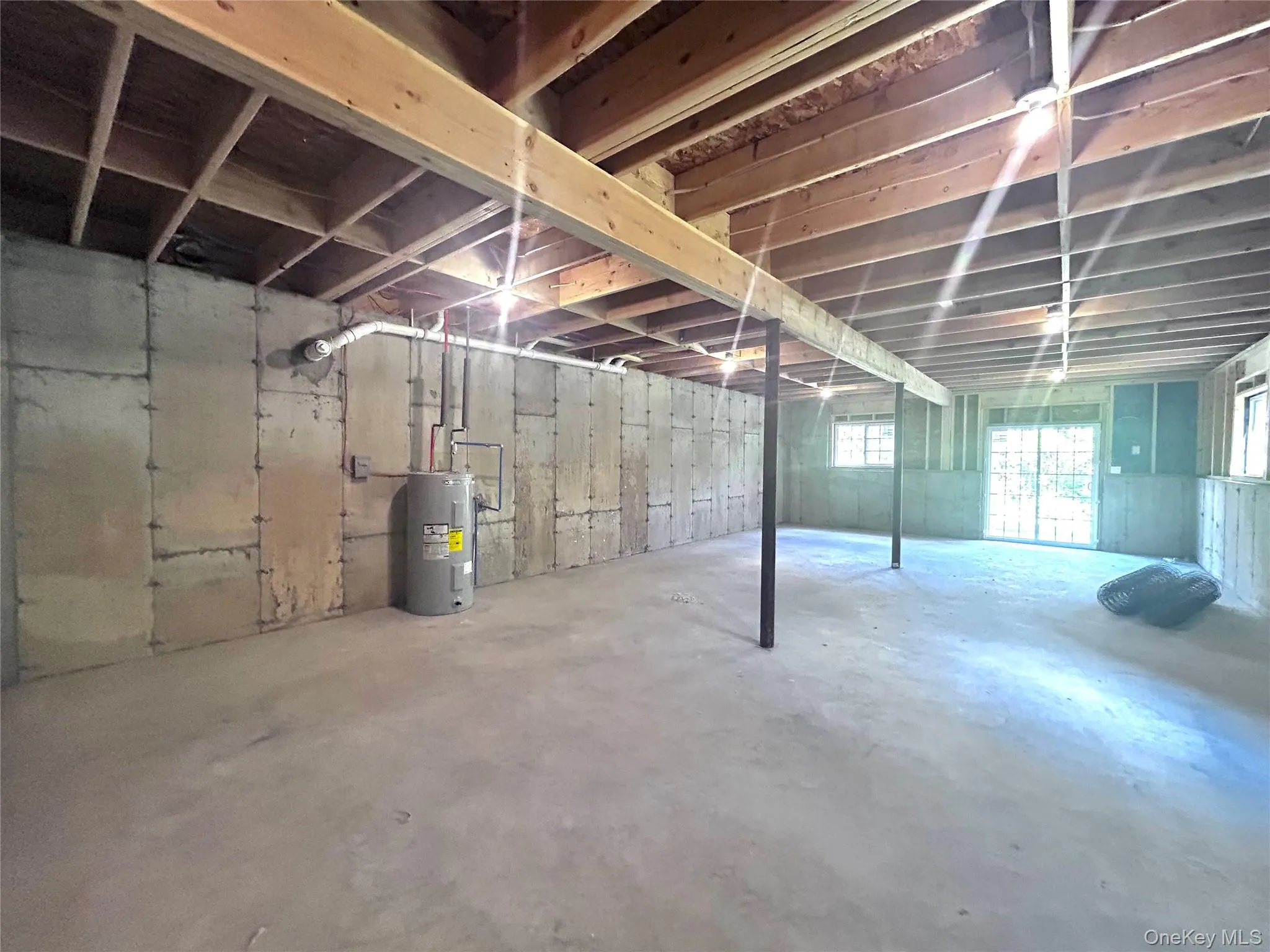 Basement with walk out access Basement with walk out access