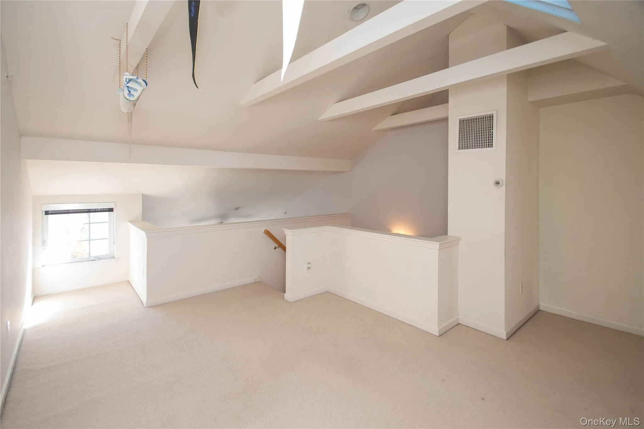 Bonus room with light colored carpet Bonus room with light colored carpet