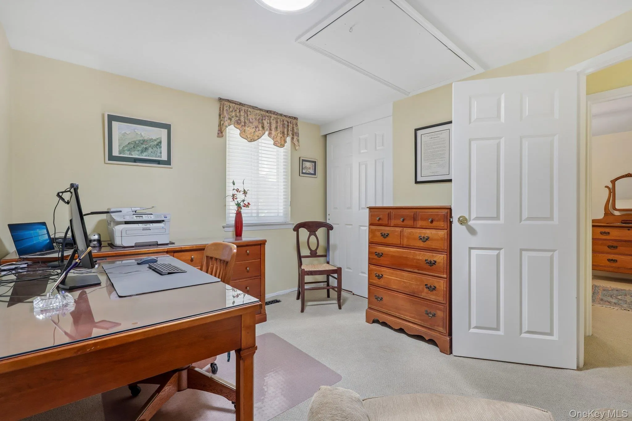 # 3 Home Office use; with pull down stairs to attic storage.(2010) new insulation added to attic # 3 Home Office use; with pull down stairs to attic storage.(2010) new insulation added to attic