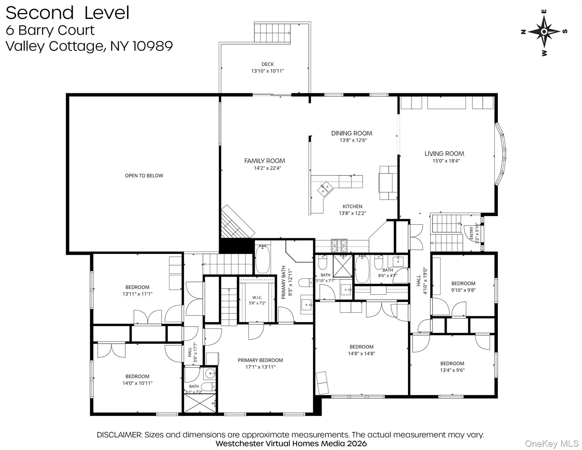 Floor Plan - Second Level Floor Plan - Second Level