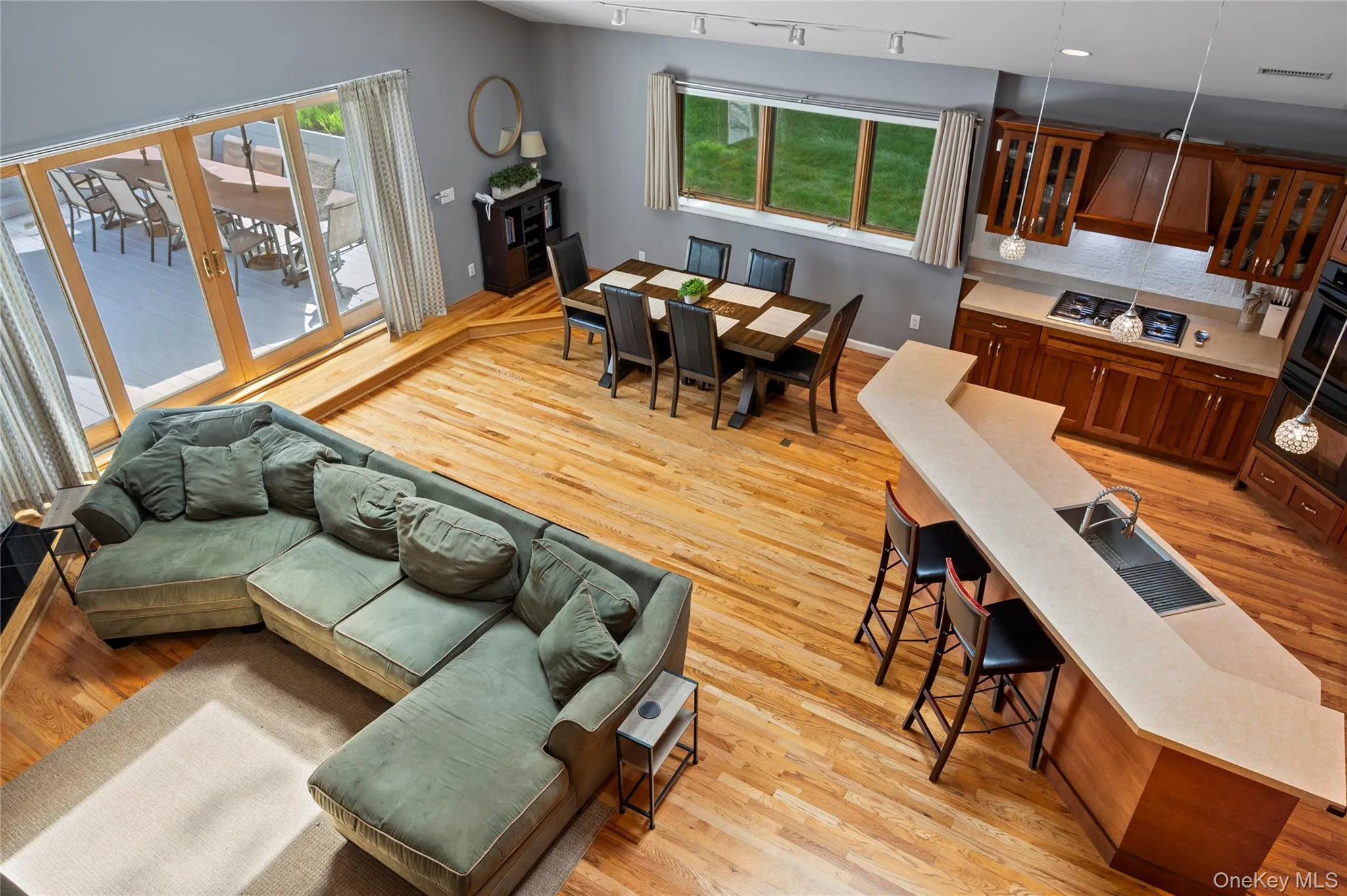 "House 2" Open Floor Plan Kitchen-Dining-Living Room "House 2" Open Floor Plan Kitchen-Dining-Living Room