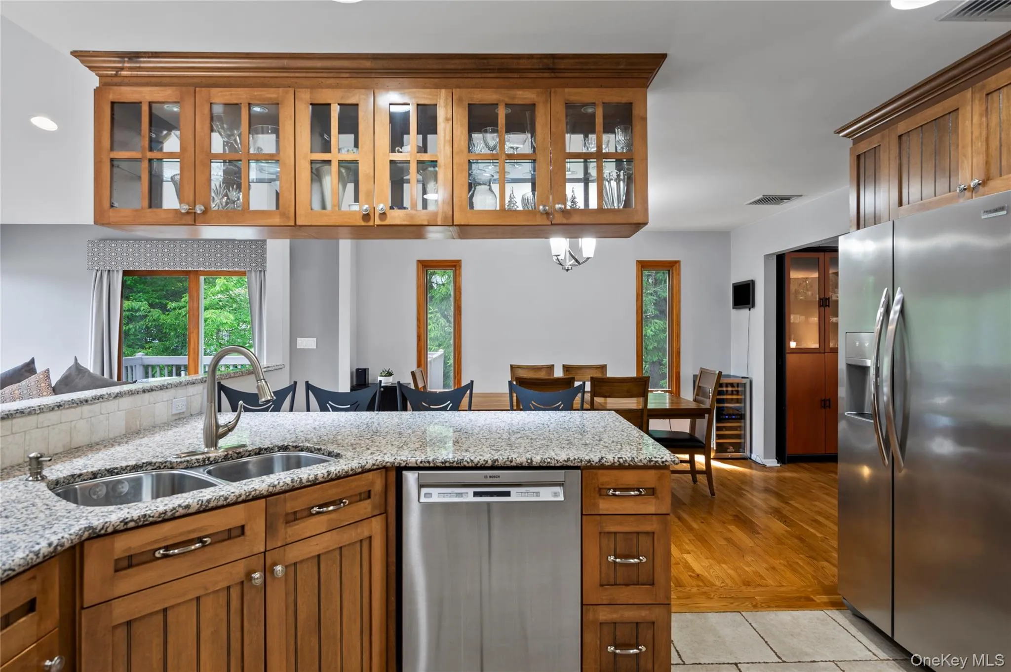 "House 1" Kitchen with Stainless Steel Appliances "House 1" Kitchen with Stainless Steel Appliances