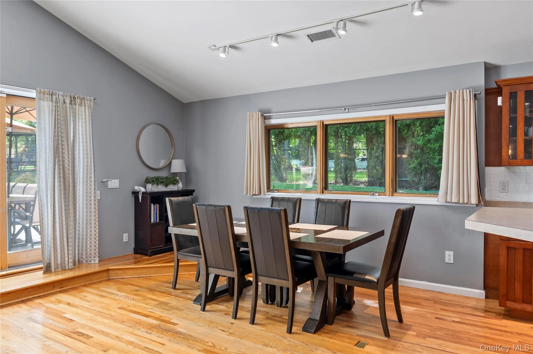 "House 2" Dining Area with Hardwood Floors "House 2" Dining Area with Hardwood Floors