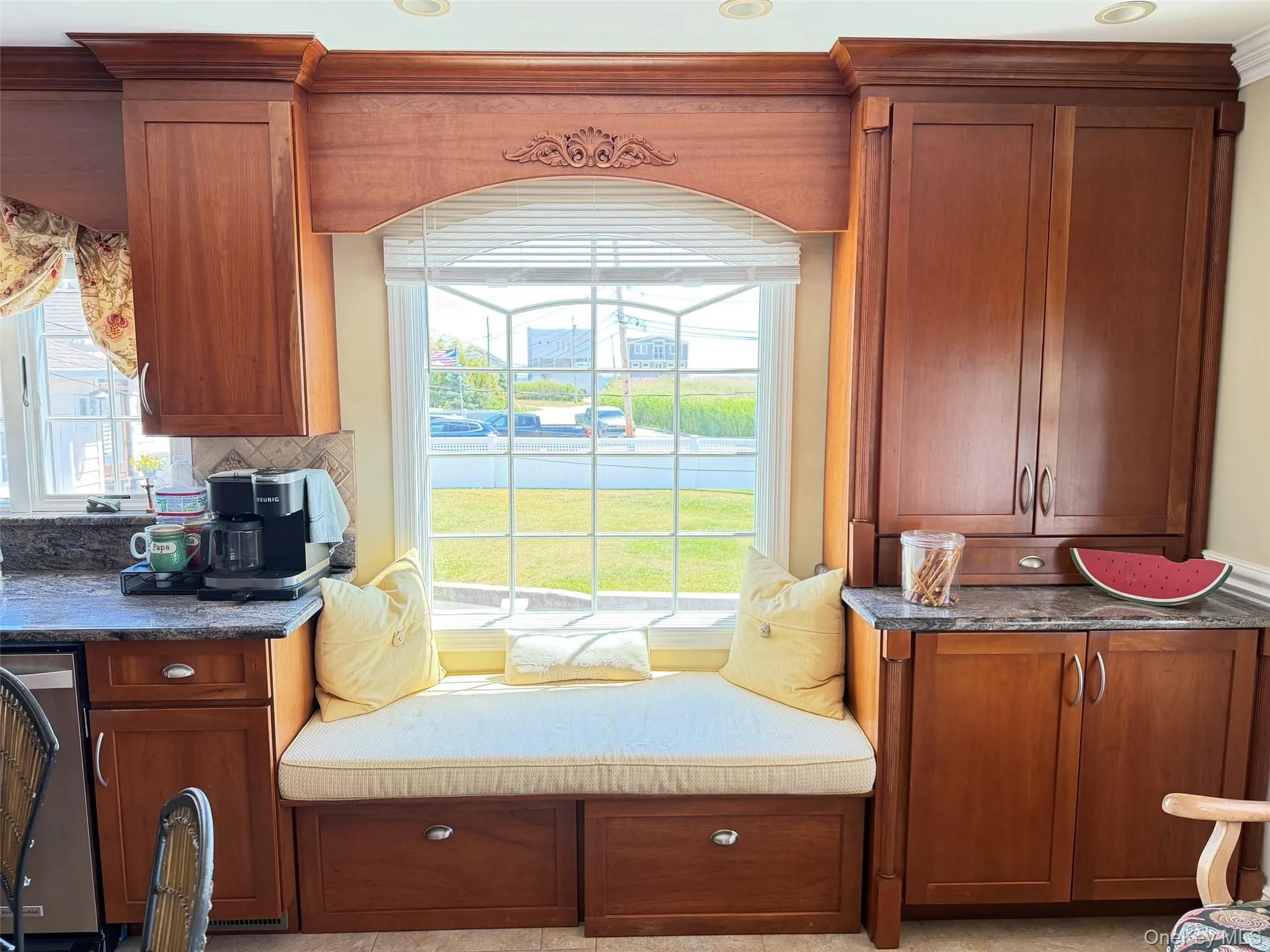 Built-in window seat Built-in window seat