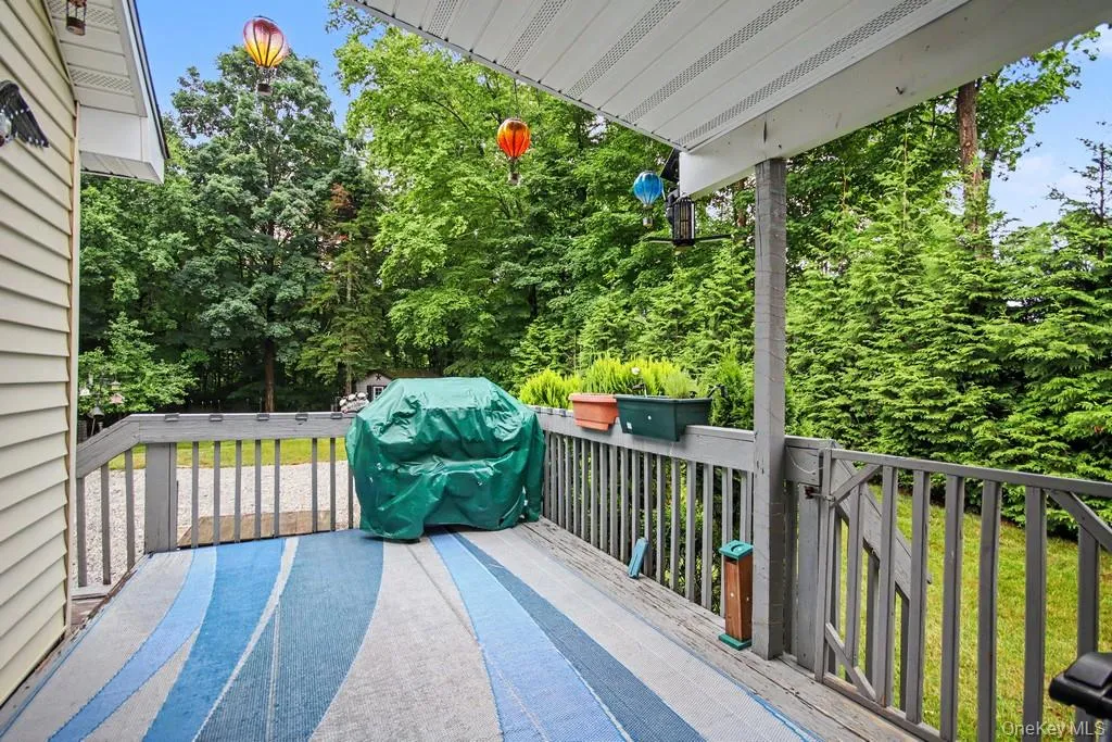 Whether you want sun or shade... the deck provides both! Plenty of room for entertaining and grilling! Whether you want sun or shade... the deck provides both! Plenty of room for entertaining and grilling!