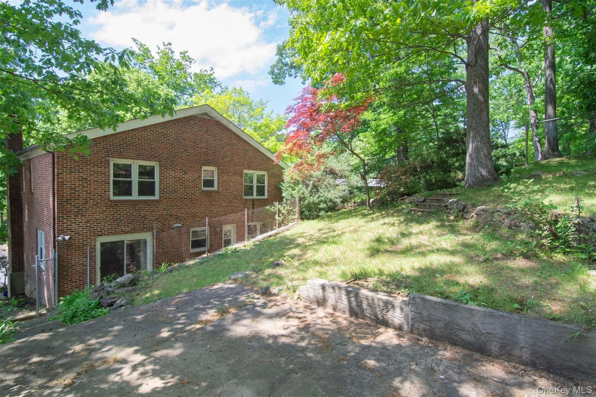 Fully fenced back yard convenient for pets and family. Fully fenced back yard convenient for pets and family.