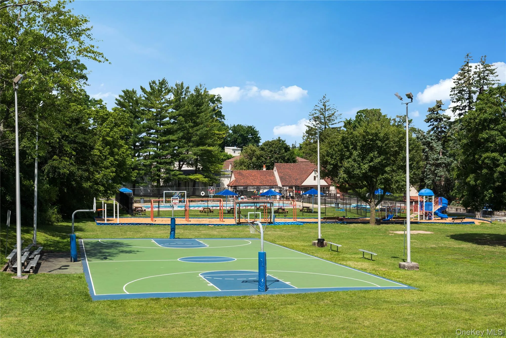Gould Park. Adult pool, kids pool, hoops, ball fields, more. Brand new. Gould Park. Adult pool, kids pool, hoops, ball fields, more. Brand new.