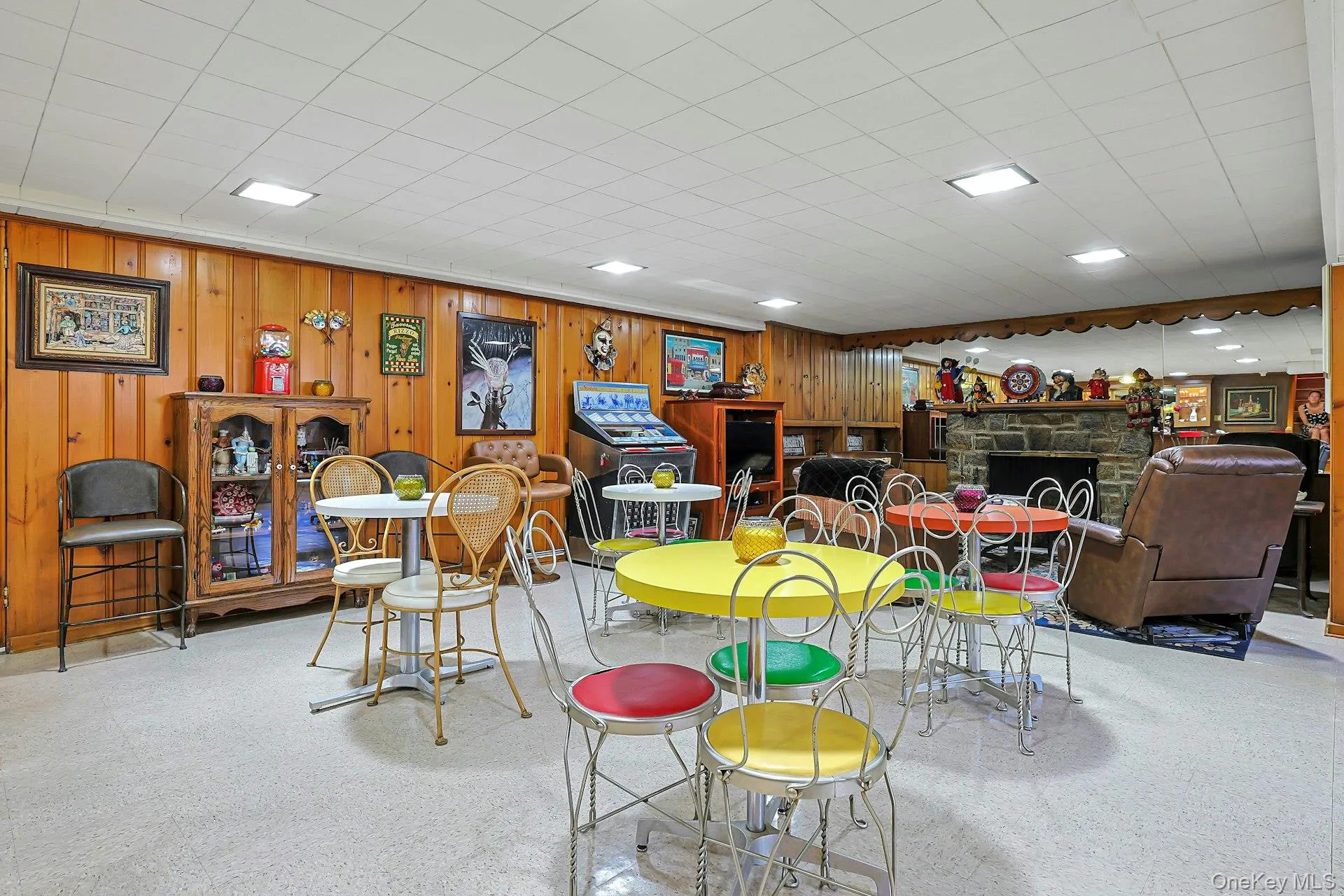 Finished basement Finished basement