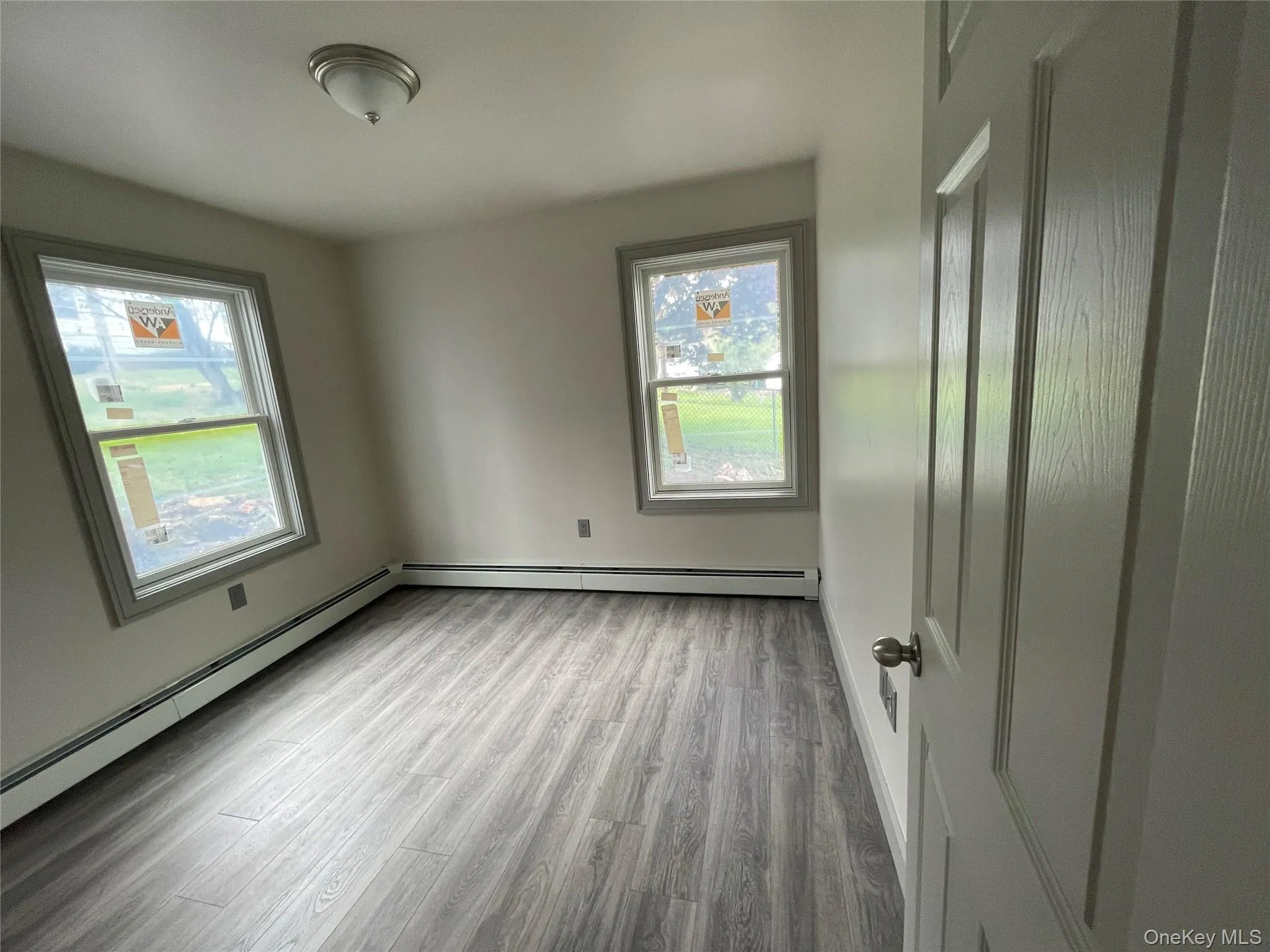 Bright natural light from large windows Bright natural light from large windows